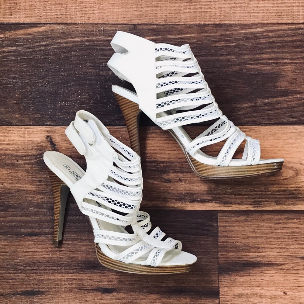 Exquisite White Heels